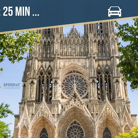 Apartment 86 - Climatisation & Proche Centre-ville- 2 Personnes - Épernay